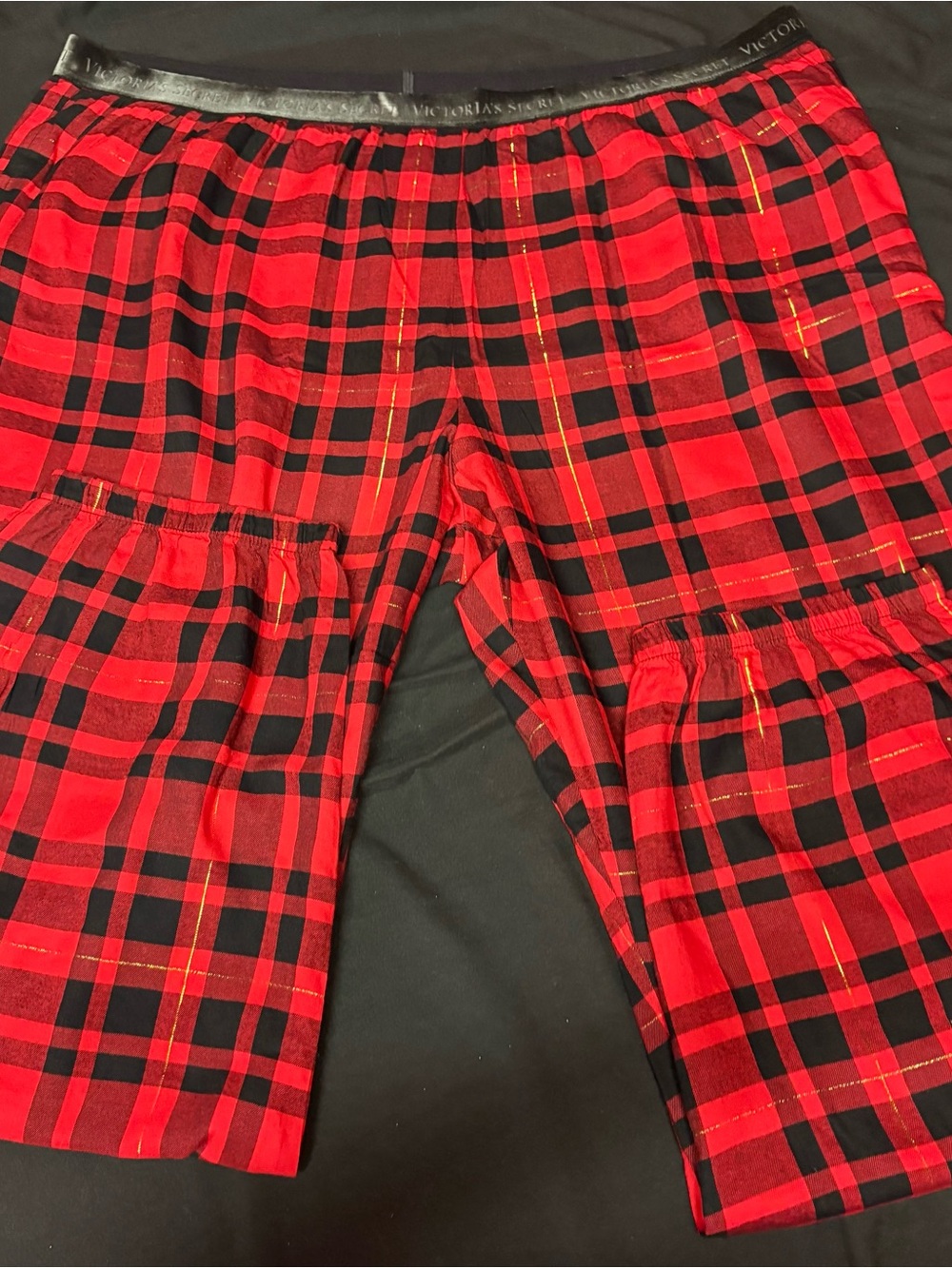 Victoria's Secret Red Plaid Pajamas